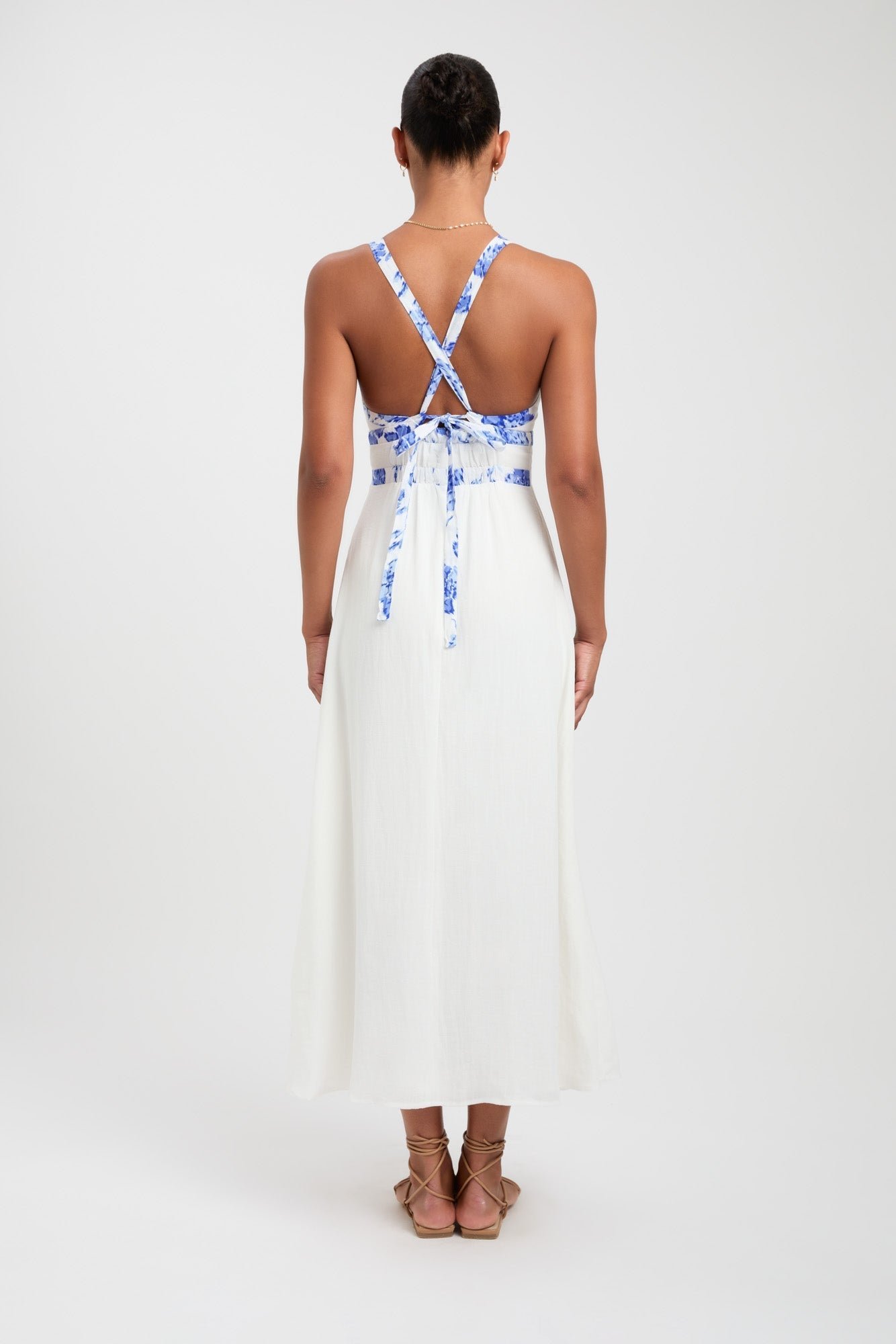 Hayman Contrast Midi Dress - Image 3