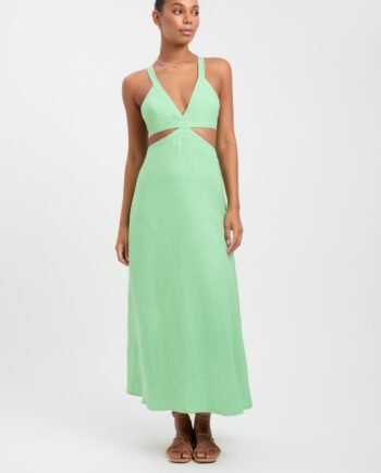 Palm Midi Dress