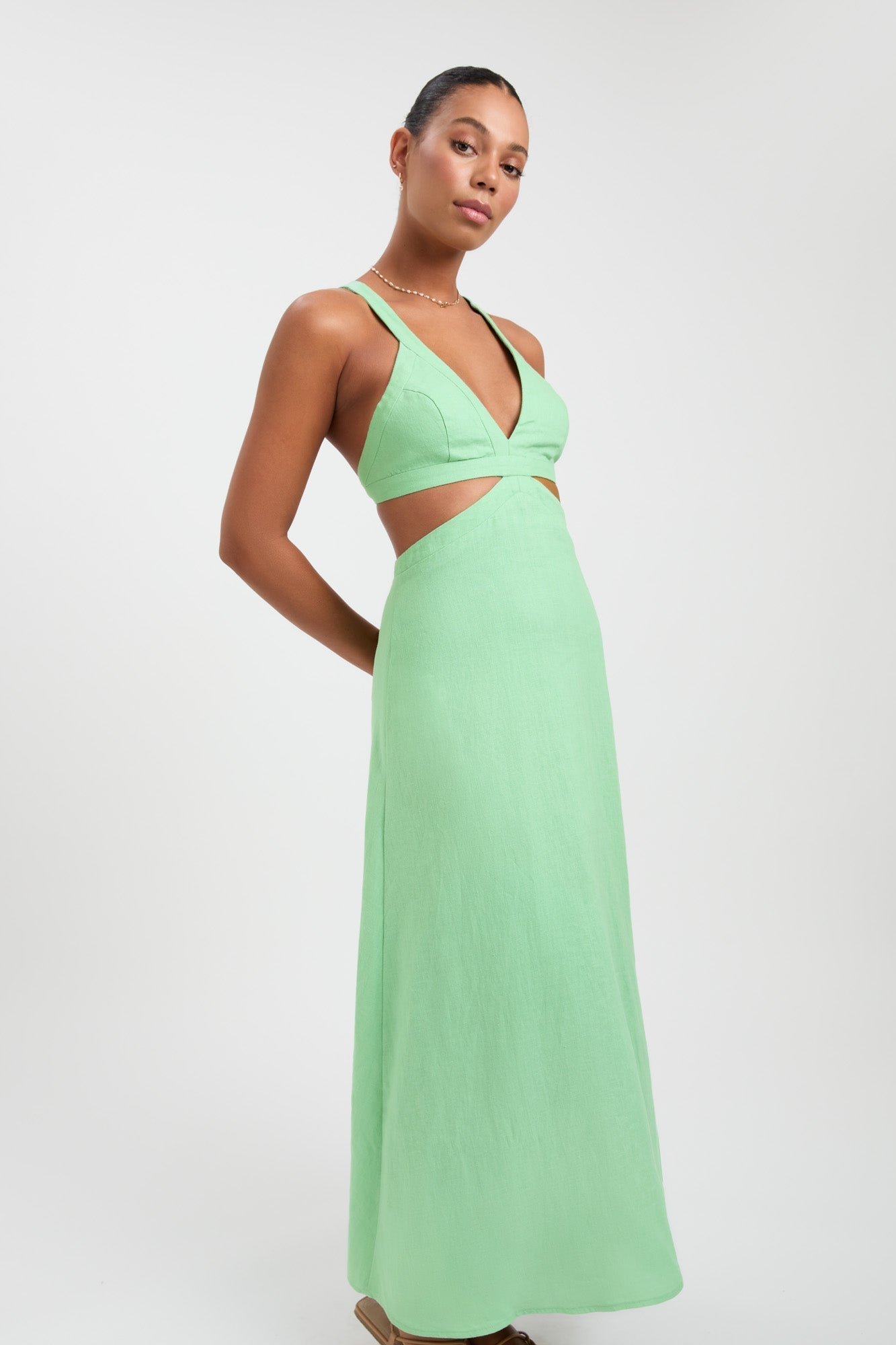 Palm Midi Dress - Image 3