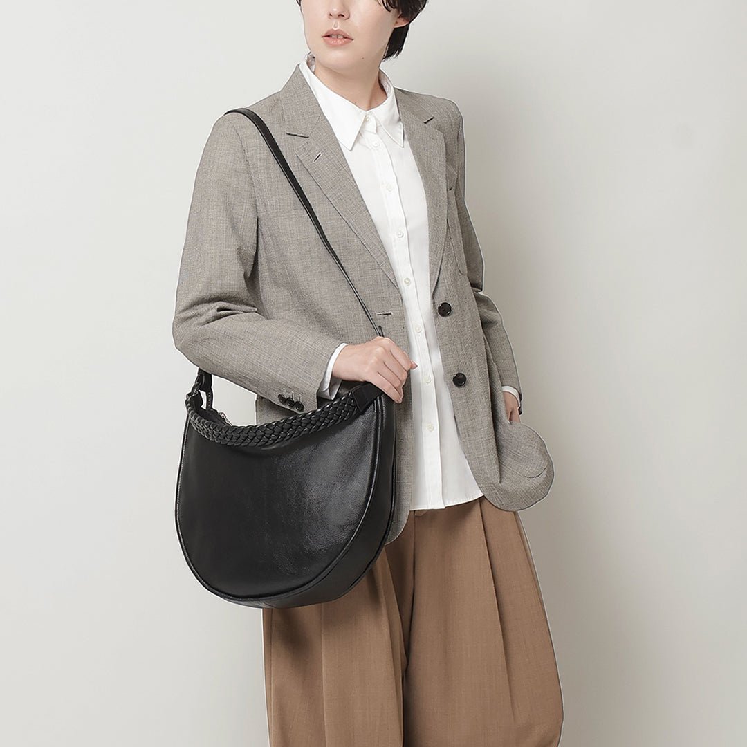 Round Moon 2 Way Tote - Image 22